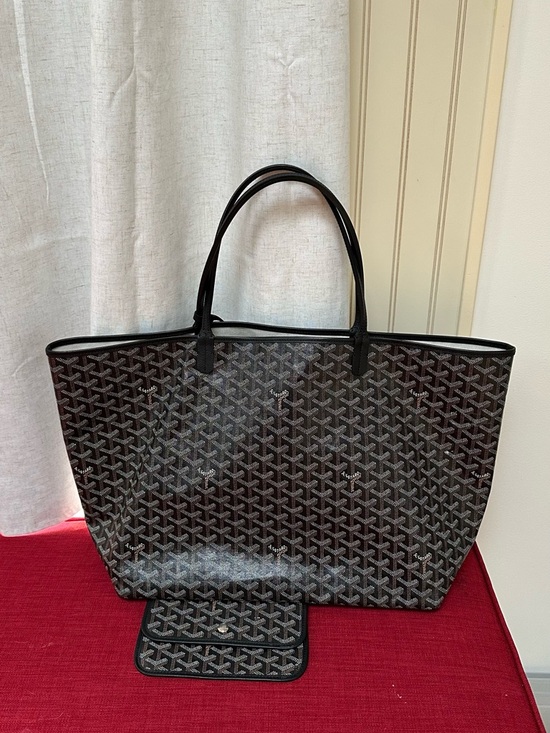 Goyard Handbags - Goyard St Louis GM Tote Bag Black